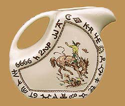 Rodeo Water/Ice Tea Pitcher