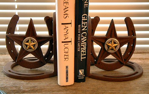 Western Star Concho Bookend Set
