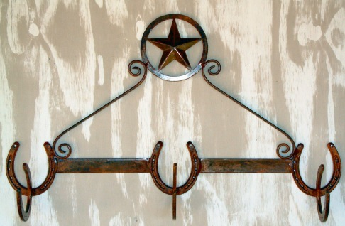 Lone Star Hat and Coat Rack