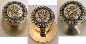 Star berry Antique Brass -Door Knob (LOCKABLE)