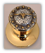 Steer Berry - Gold Knob- (Lockable) Door Knob (SKU: KBL-798-G)