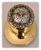Steer Berry -Gold Knob (Non- lockable) Door Knob (SKU: KB-798-G)