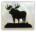 Moose Candle Dish (SKU: 023CH)